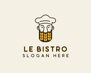 Wheat Beard Baker logo design