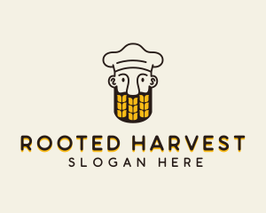 Wheat Beard Baker logo design