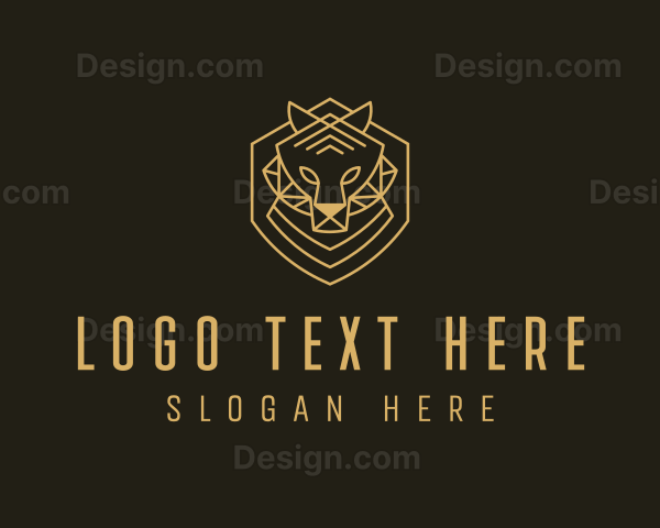 Elegant Tiger Crest Logo