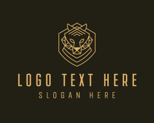 Elegant Tiger Crest Logo