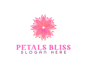 Wellness Flower Mandala logo design