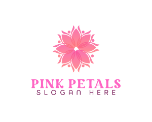 Wellness Flower Mandala logo design