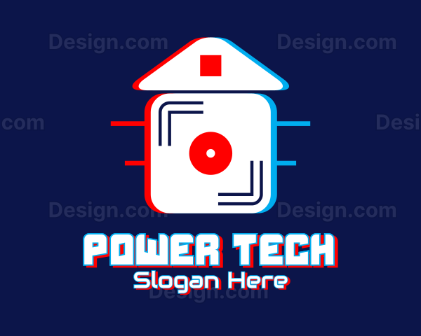 Glitch House Music Logo