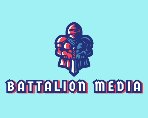 Gamer Soldier Gaming Avatar  logo design