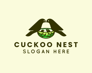 Wildlife Bird Nest  logo design