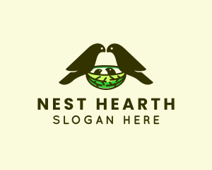 Wildlife Bird Nest  logo