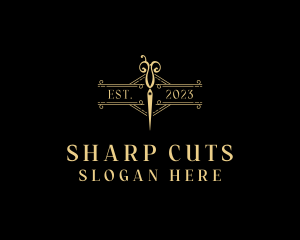 Luxury Scissors Salon logo