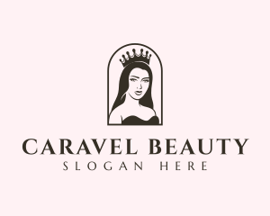 Female Beauty Queen logo design