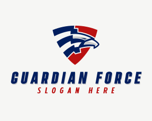 American Eagle Shield logo design