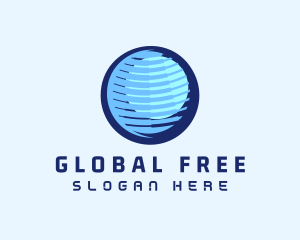 Global Tech Company logo design