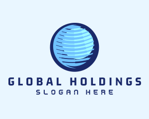 Global Tech Company logo design