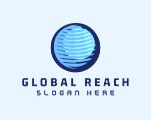 Global Tech Company logo design