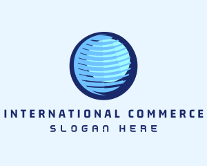 Global Tech Company logo design