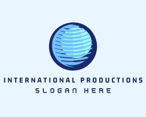 Global Tech Company logo design