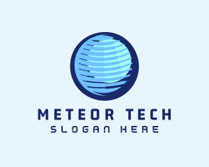 Global Tech Company logo design