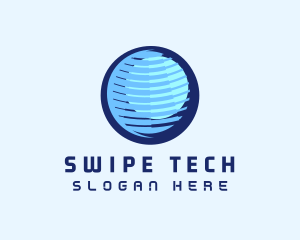 Global Tech Company logo design