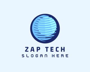 Global Tech Company logo design