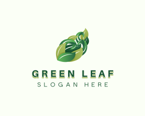 Herbal Leaf Wellness logo design