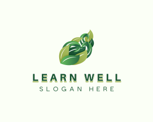 Herbal Leaf Wellness logo design