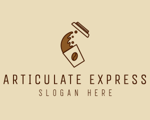 Express Coffee Cup  logo design