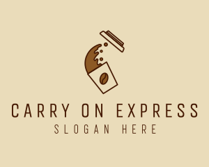 Express Coffee Cup  logo design