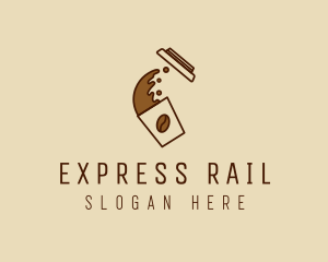 Express Coffee Cup  logo design