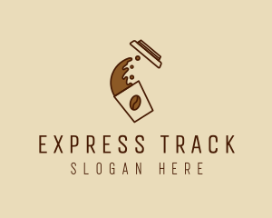 Express Coffee Cup  logo design