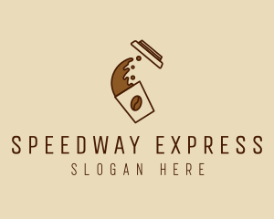 Express Coffee Cup  logo design