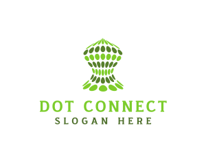 Abstract Dots Company logo design