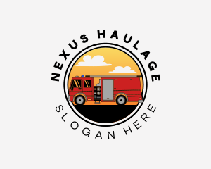 Fire Truck Equipment logo design