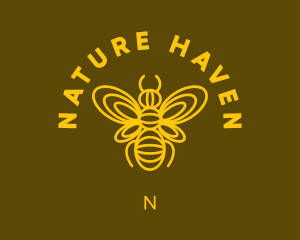 Natural Bee Farm logo design