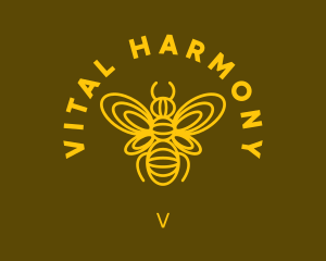 Natural Bee Farm logo design