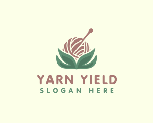 Yarn Pin Crafts logo design