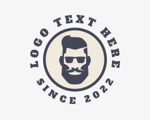 Hipster Sunglasses Gentleman logo