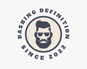 Hipster Sunglasses Gentleman logo