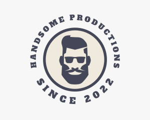 Hipster Sunglasses Gentleman logo