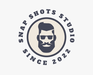 Hipster Sunglasses Gentleman logo