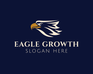 Flying Eagle Head logo design