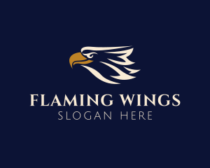 Flying Eagle Head logo design