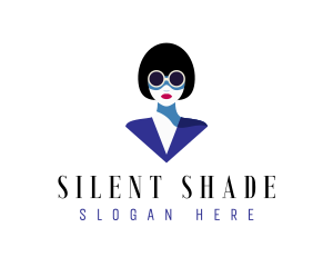 Fashion Woman Shades logo design