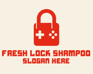 Gaming Console Lock  logo design