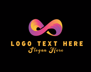 Retro Infinity Loop logo