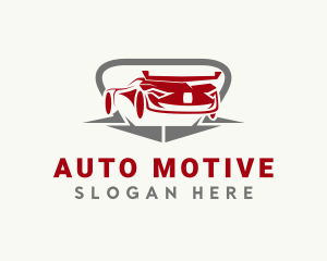 Race Car Vehicle logo design