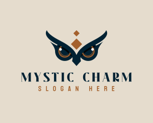 Mystical Owl Eye logo design