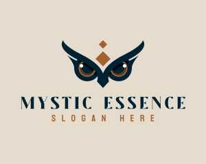 Mystical Owl Eye logo design