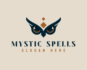 Mystical Owl Eye logo design