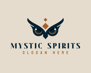 Mystical Owl Eye logo design