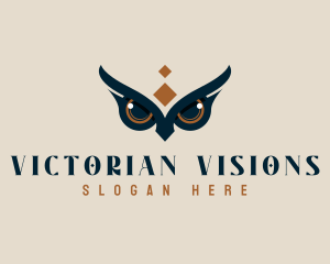 Mystical Owl Eye logo design