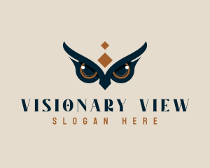 Mystical Owl Eye logo