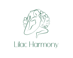 Yoga Body Figure  logo design